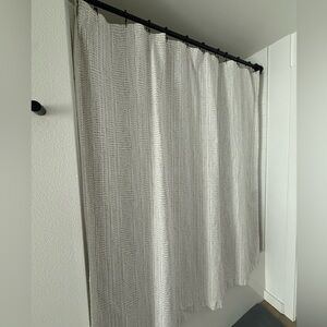 West elm shower curtain